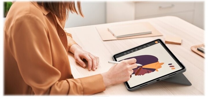 Mbrojtëse Logitech me tastierë për Apple iPad Pro 11 "(gjenerata 1, 2, 3), US, e hirtë