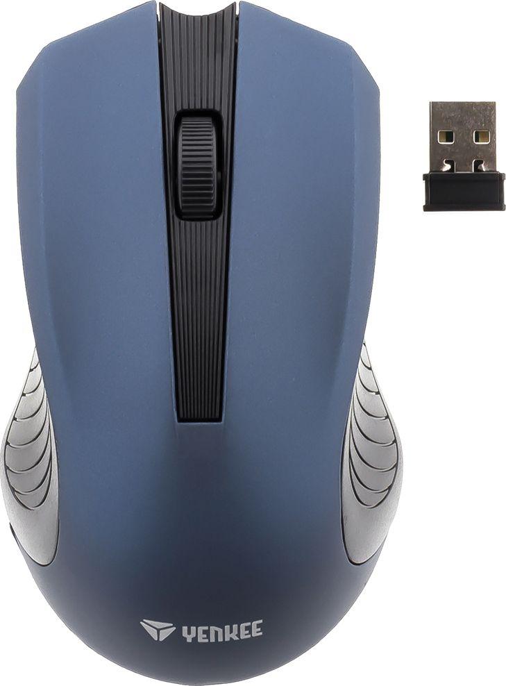 Maus Yenkee YMS, wireless, USB, i zi dhe i kaltërt