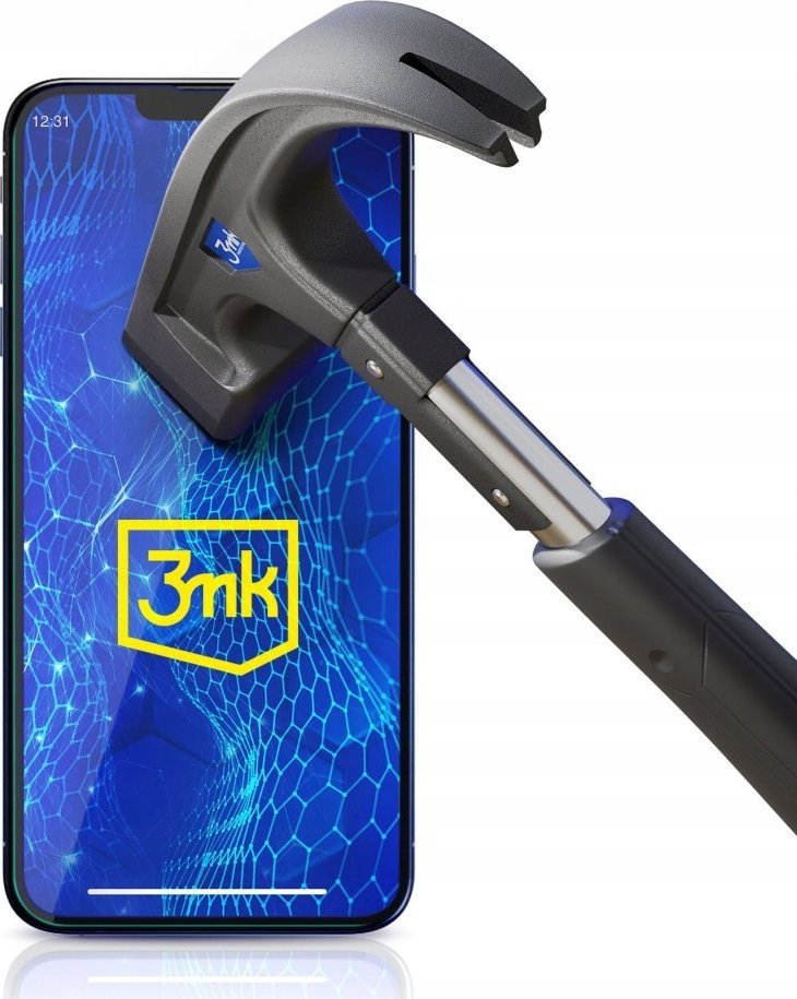 Xham mbrojtës 3mk HardGlass Max Lite për Poco X6 Pro 5G, 0.3mm, fortësi 9H, i zi