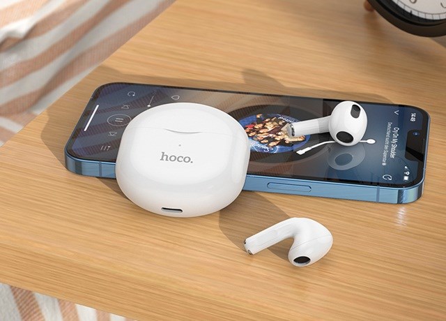 Dëgjuese Hoco EW35 Sonido Wireless Bluetooth, të bardha