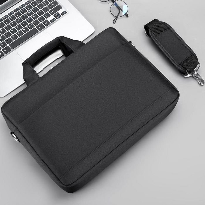 Çantë laptopi Gearlab GLB201610, 14.1", top loading, e zezë