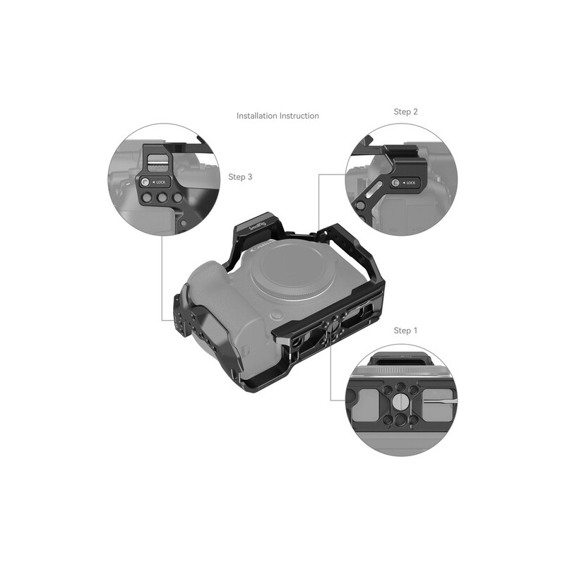 SmallRig Camera Cage for Canon EOS R6 Mark II
