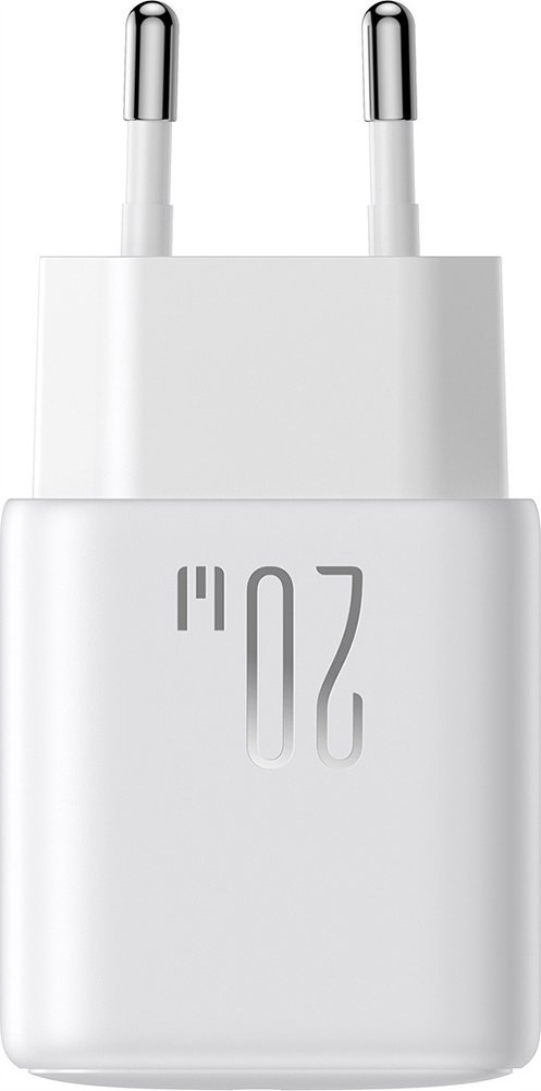Karikues rrjeti Joyroom JR TCF20, USB C PD 20W, kabllo USB C, i bardhë