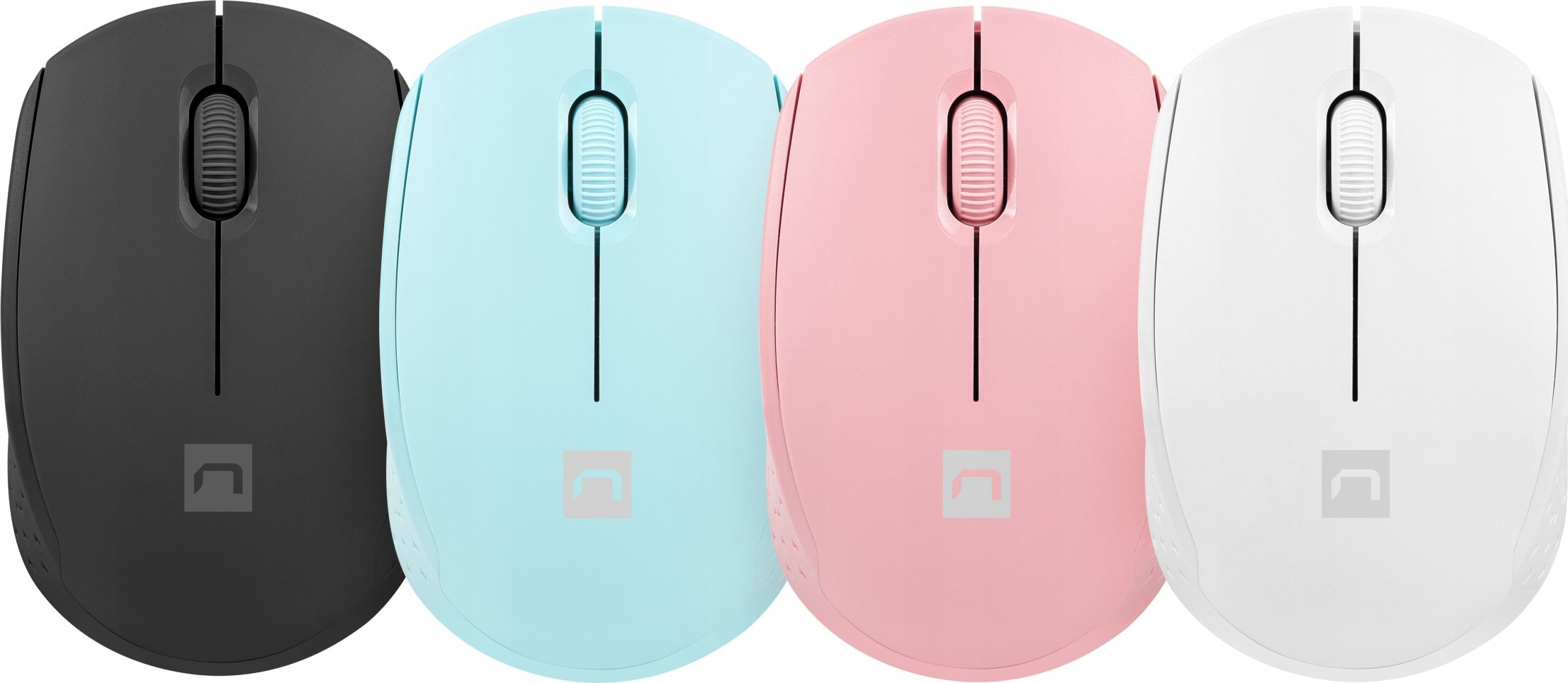 Maush NATEC STORK, Bluetooth dhe USB, 1600 DPI, i kaltër