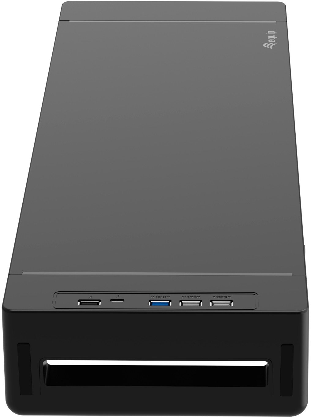 Ngritës monitori Equip 650883, 4x USB A USB C, deri 25kg, i zi