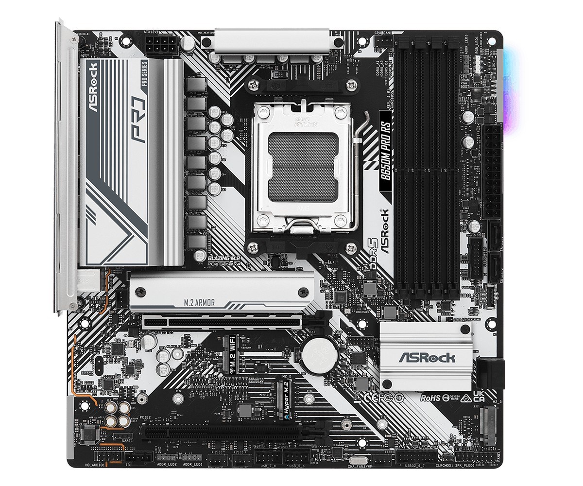 Pllakë amë Asrock B650M Pro RS AMD B650 Socket AM5 micro ATX
