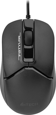 Maus A4Tech FStyler, me kabllo, USB, i zi