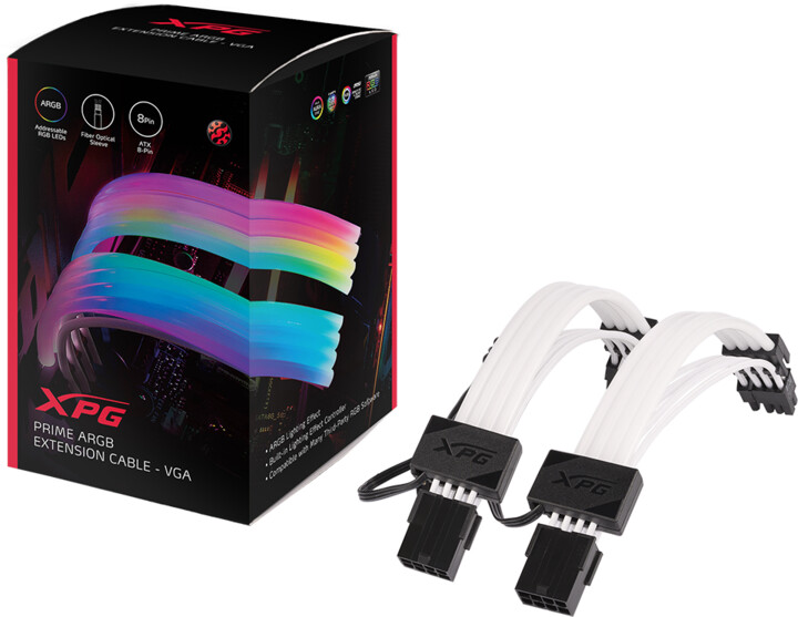 Kabllo ADATA XPG për VGA RGB, 2 copë