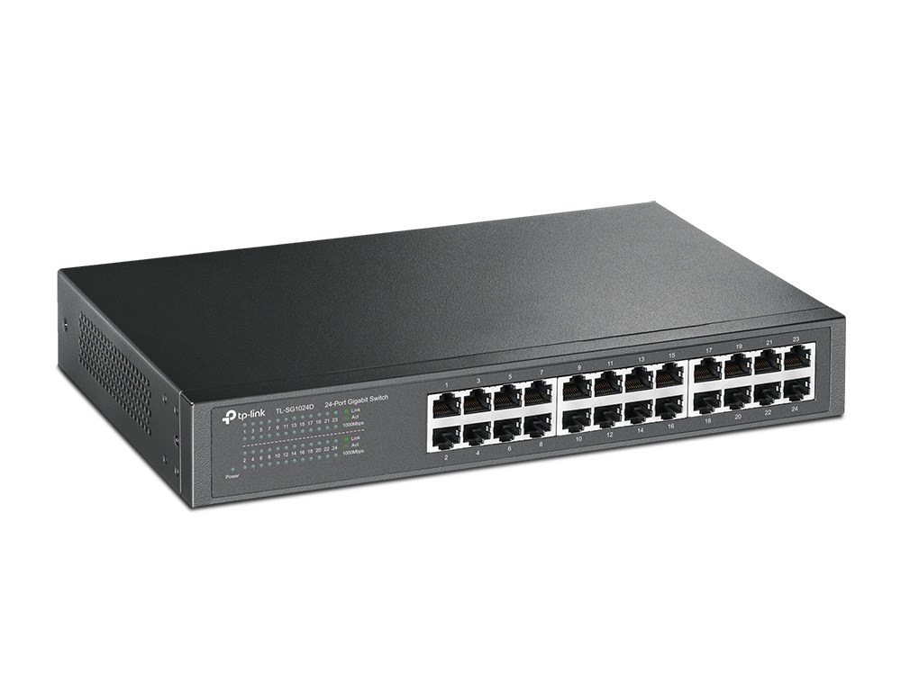 Switch rrjeti TP-Link TL-SG1024D, 24 porta, Gigabit