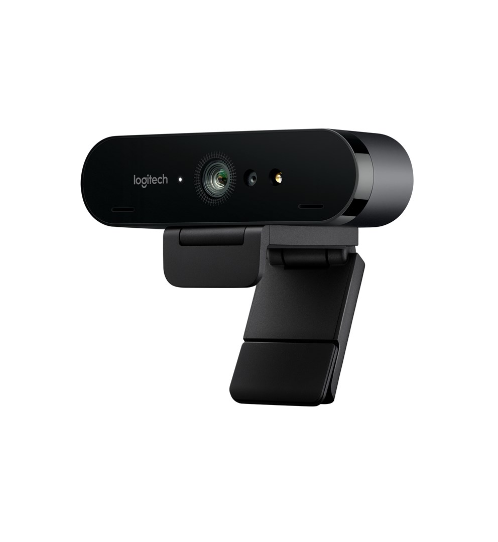 Webcam Logitech Brio, 4K, Windows Hello, e zezë