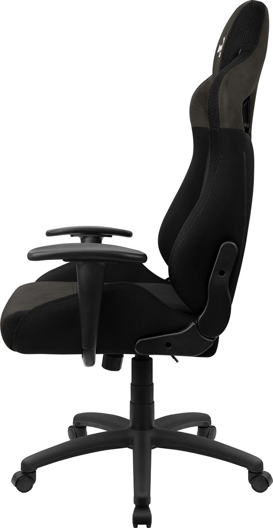 Гејмерска столица Aerocool EARL AeroSuede, црна