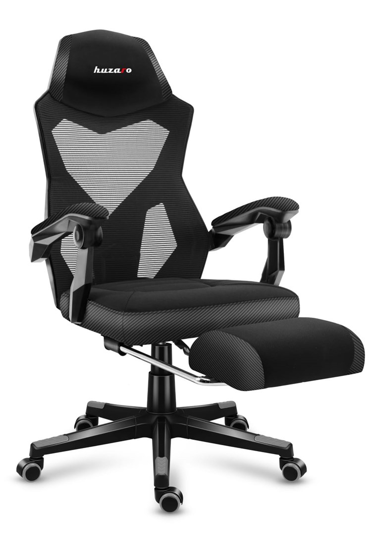Karrige lojërash Huzaro Combat 3.0, 140 kg, e zezë