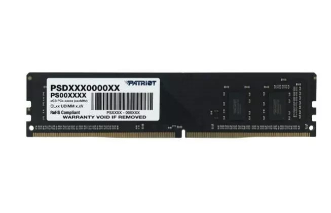 Memorie Patriot Signature DDR4, 8GB, 2666MHz, SODIMM, e zezë