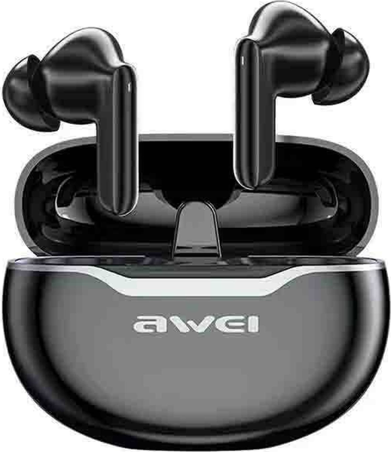 Kufje wireless Awei T50ENC, Bluetooth TWS, ENC, të zeza