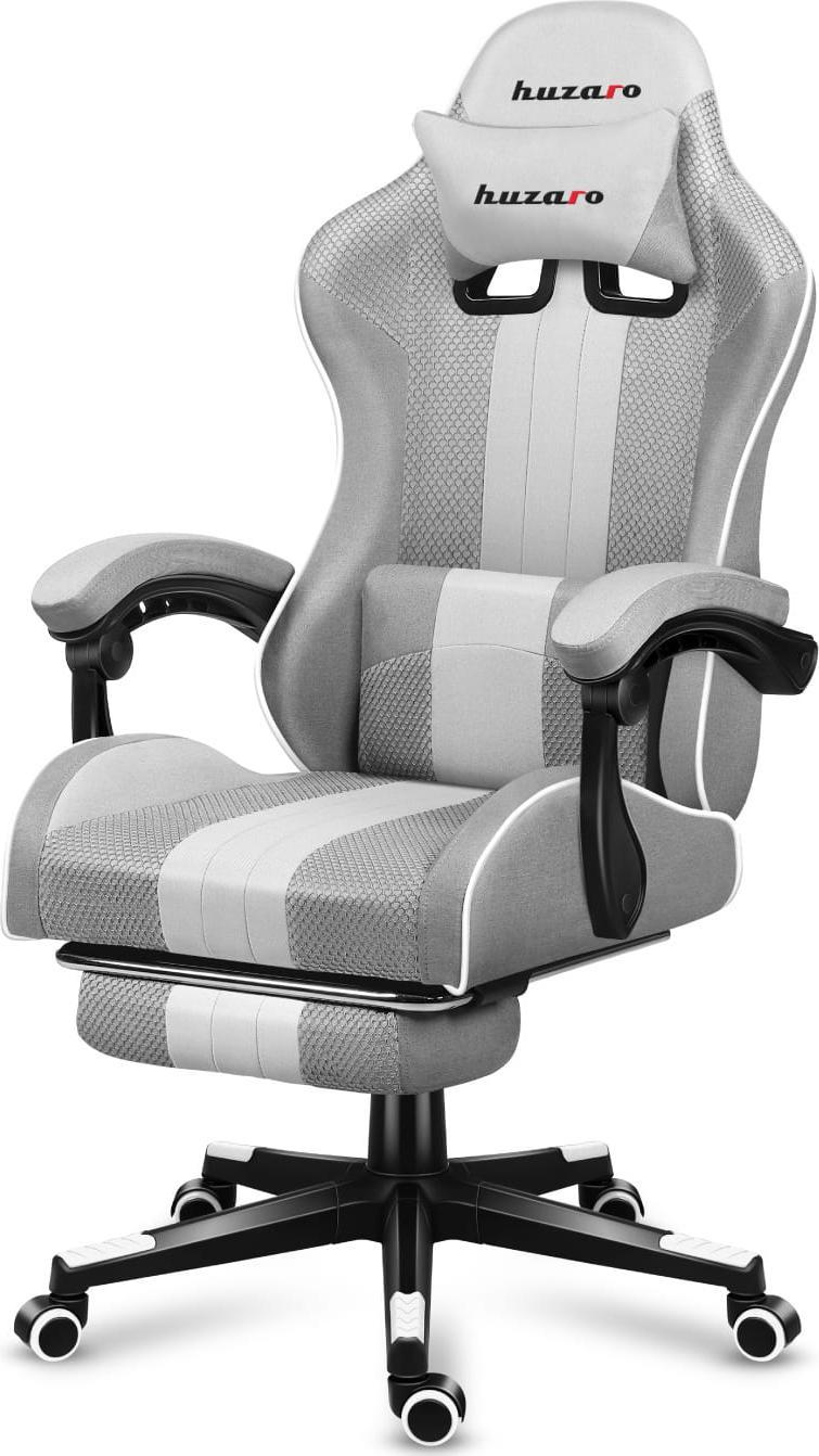 Karrige gaming Huzaro Force 4.7, deri 140 kg, mesh, e bardhë