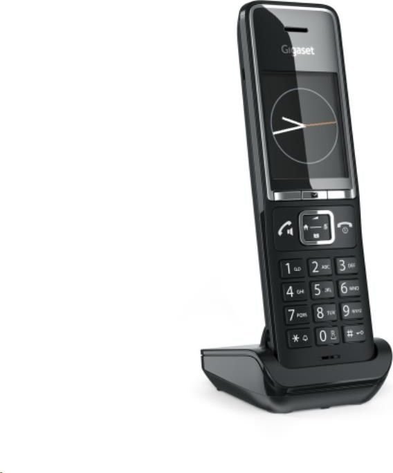 Telefon pa tel Gigaset COMFORT 550HX, ekran 2.2", lidhje DECT, gri