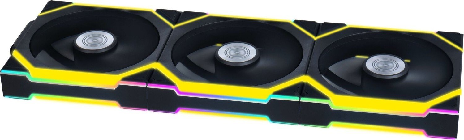 Ventilator PC Lian Li UNI FAN SL Wireless Reverse Blade, 120mm, ARGB PWM, i zi, set 3 copë 2