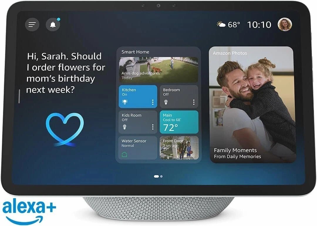 Smart display Amazon Echo Show 11, 11", Full HD, Alexa+, i bardhë