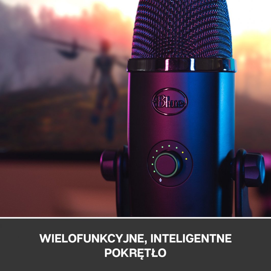 Mikrofon Blue Yeti X Pro, i zi