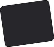 Podlogë miu Fellowes Mouse Pad, sipërfaqe e lëmuar, kundër rrëshqitjes, e zezë