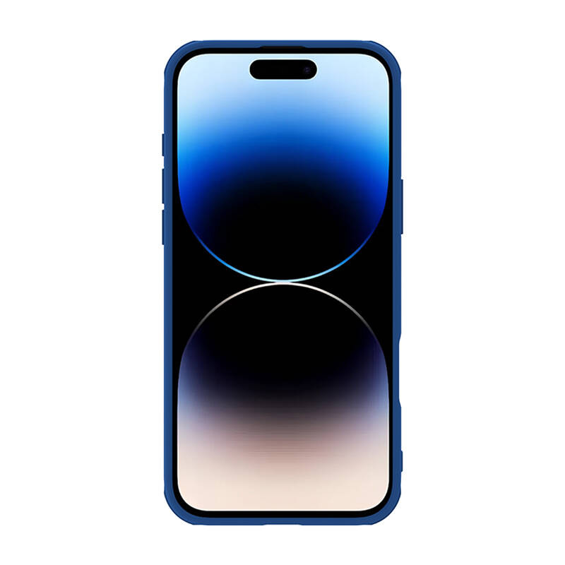 Mbrojtëse telefoni Nillkin CamShield Pro për iPhone 16 Pro Max, mbrojtje kamere, blu