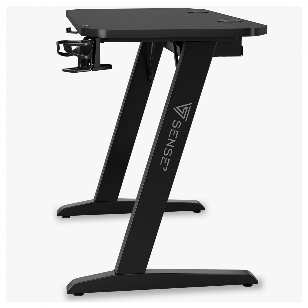 [OUTLET] Tavolinë SENSE7 Nomad Cybernetic, 120cm x 60cm, e zezë