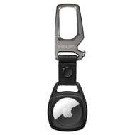Mbështjellëse për Apple AirTag Spigen Rugged Armor, e zezë