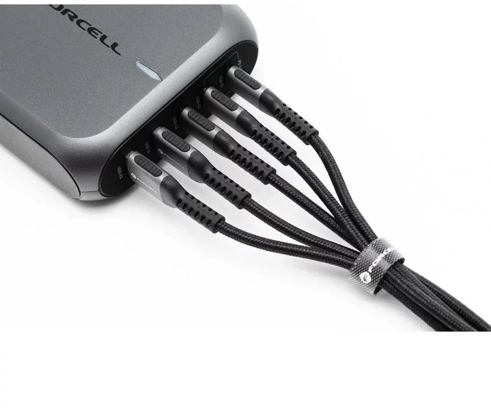 Kabllo karikimi Forcell F-energy C256, USB A në USB C, 3 m, 66W 3A, e zezë