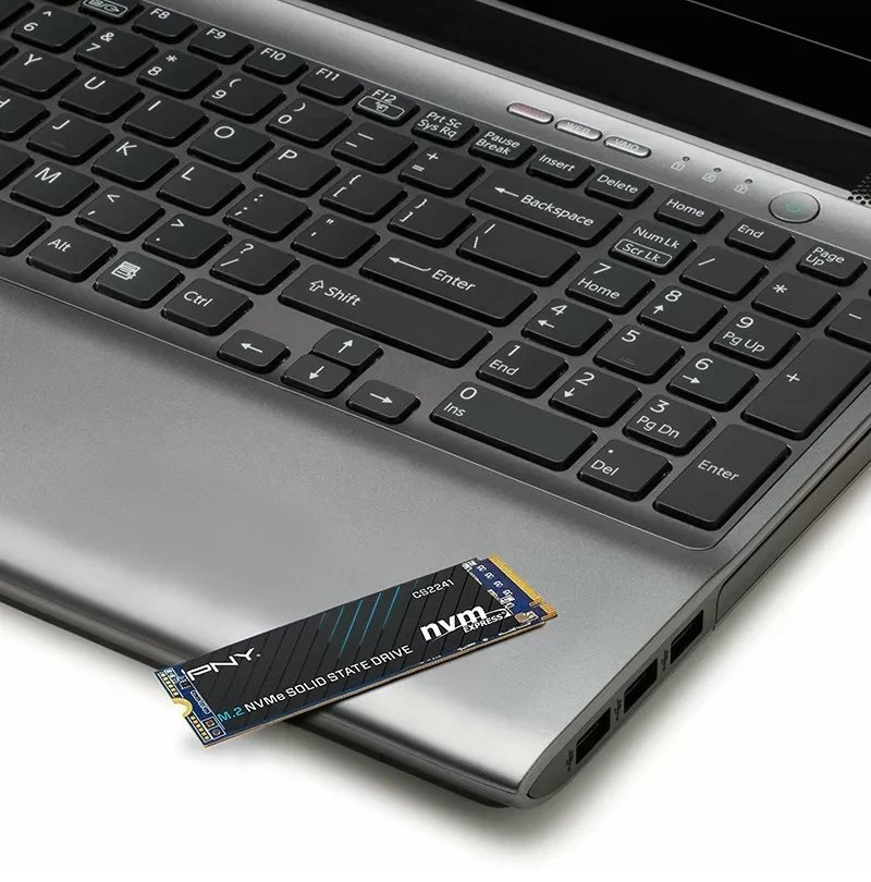 SSD i brendshëm PNY CS2241, 500GB, M.2 NVMe PCIe 4.0, i zi