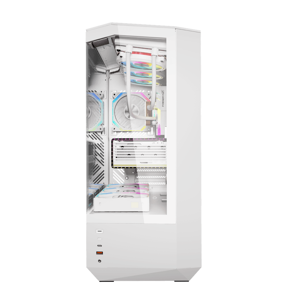 Kasë Darkflash Case DY460, Mid-Tower, e bardhë