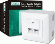 Prizë montuese Digitus Cat.6 (DN-9006-N/A-DN-9006-N), 2xRJ45