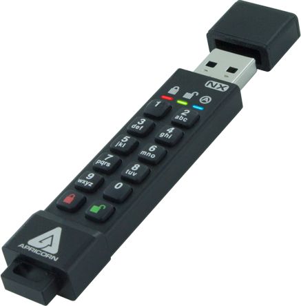 USB Pendrive Apricorn Aegis Secure Key 3NX (ASK3-NX-16GB), 16GB