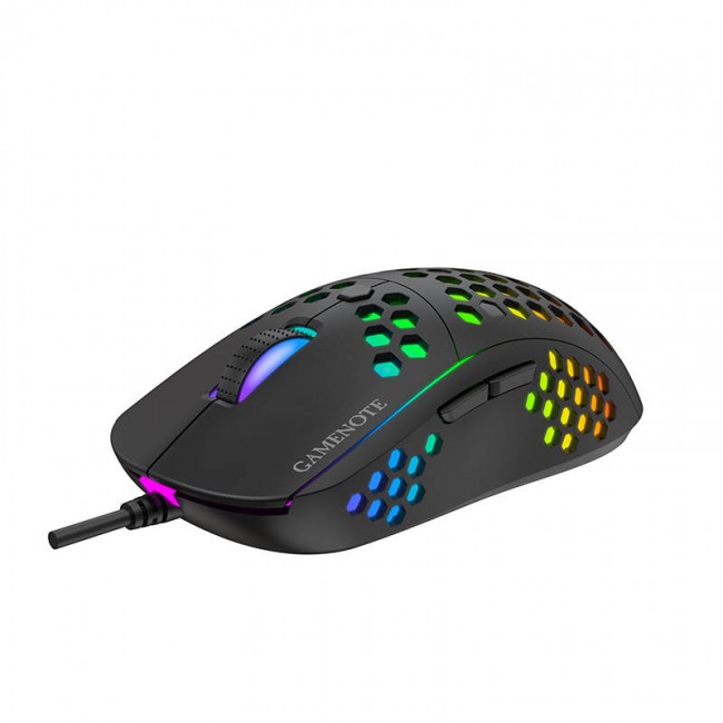 Maus gaming Havit Gamenote MS878, 10000 DPI, RGB, i zi