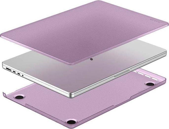 Kapak mbrojtës Incase Hardshell për MacBook Pro 14" 2021 Dots, rozë