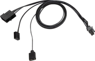Kabllo energjie EKWB EK Loop OmniLink Molex, 4 pin, D RGB, 50cm, e zezë