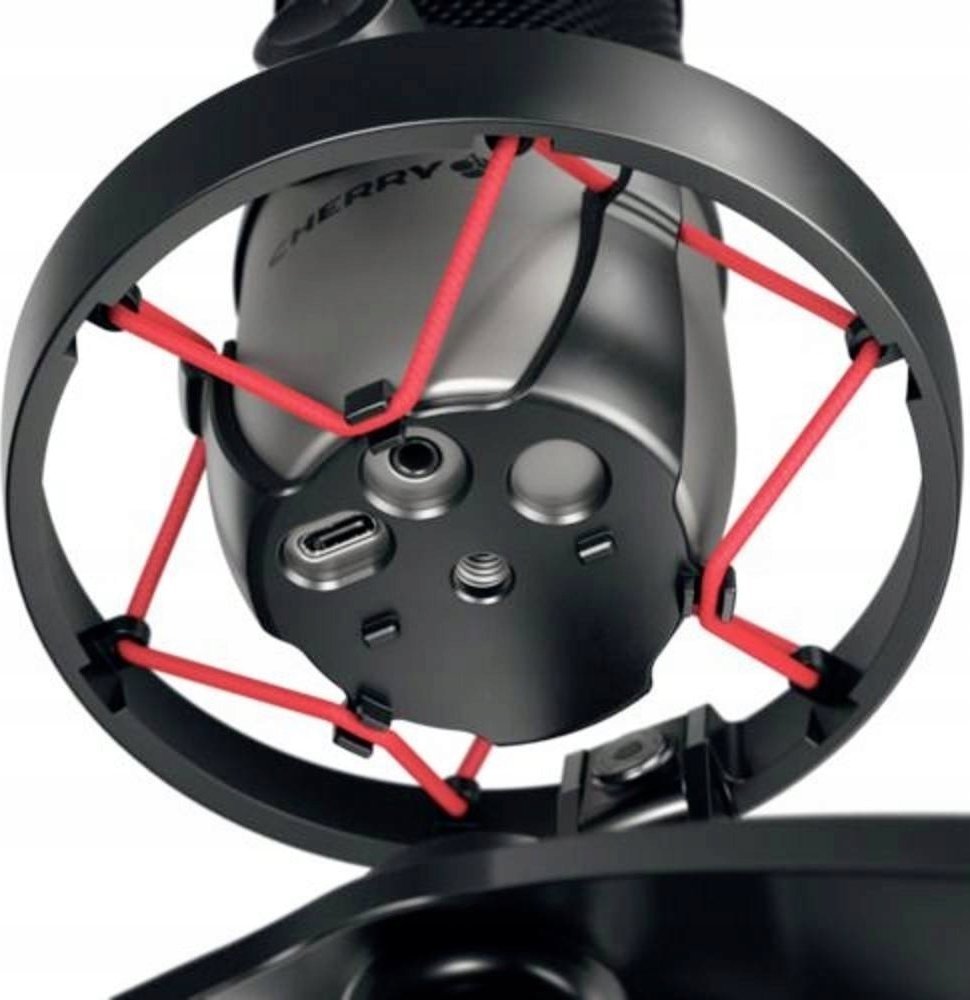 Mikrofon tavoline CHERRY UM 6.0 ADVANCED, USB, i zi argjendtë