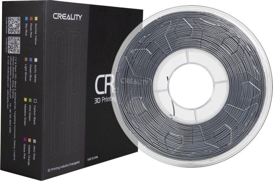 Filament 3D Creality PLA 1.75mm, 1kg, saktësi dimensionale ±0.03mm, natyral