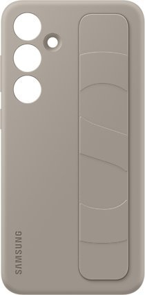 Kapak telefoni Samsung Standing Grip Case, për Galaxy S25+, gri