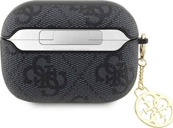 Заштитна кутија Guess GUAP2G4GSMK за AirPods Pro 2, колекција 4G Charm, црна
