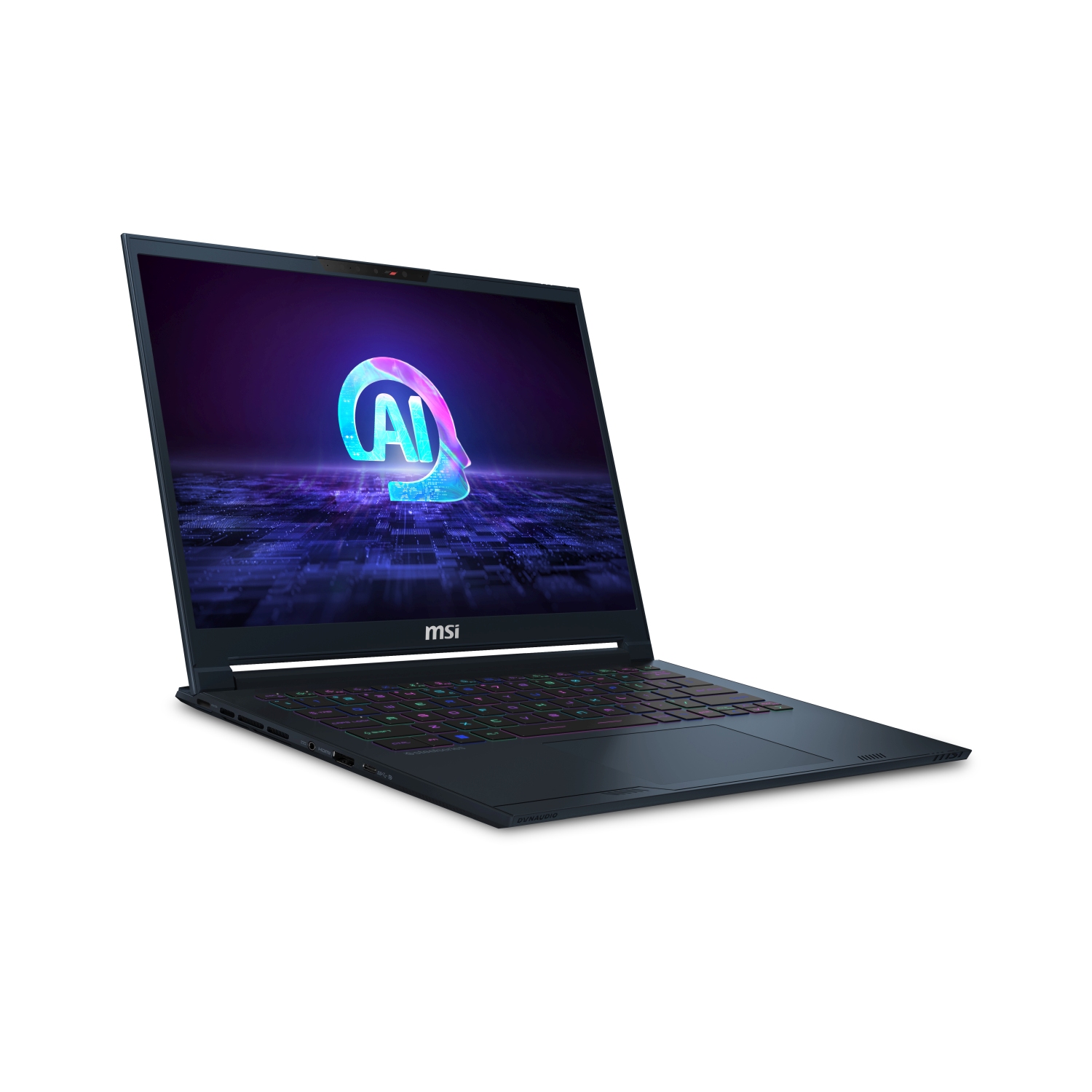 Laptop MSI Stealth 16 AI Studio A1VGG, Intel Core Ultra U7-155H, 16", 2560x1600, 32GB RAM DDR5, 1TB SSD, NVIDIA GEFORCE RTX 4070, Win 11 Home, i kaltër