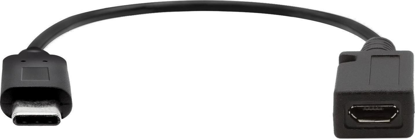 Kabllo USB ProXtend USBC-MICROB-0002, USB 2.0, 0.2m, Micro USB B, i zi
