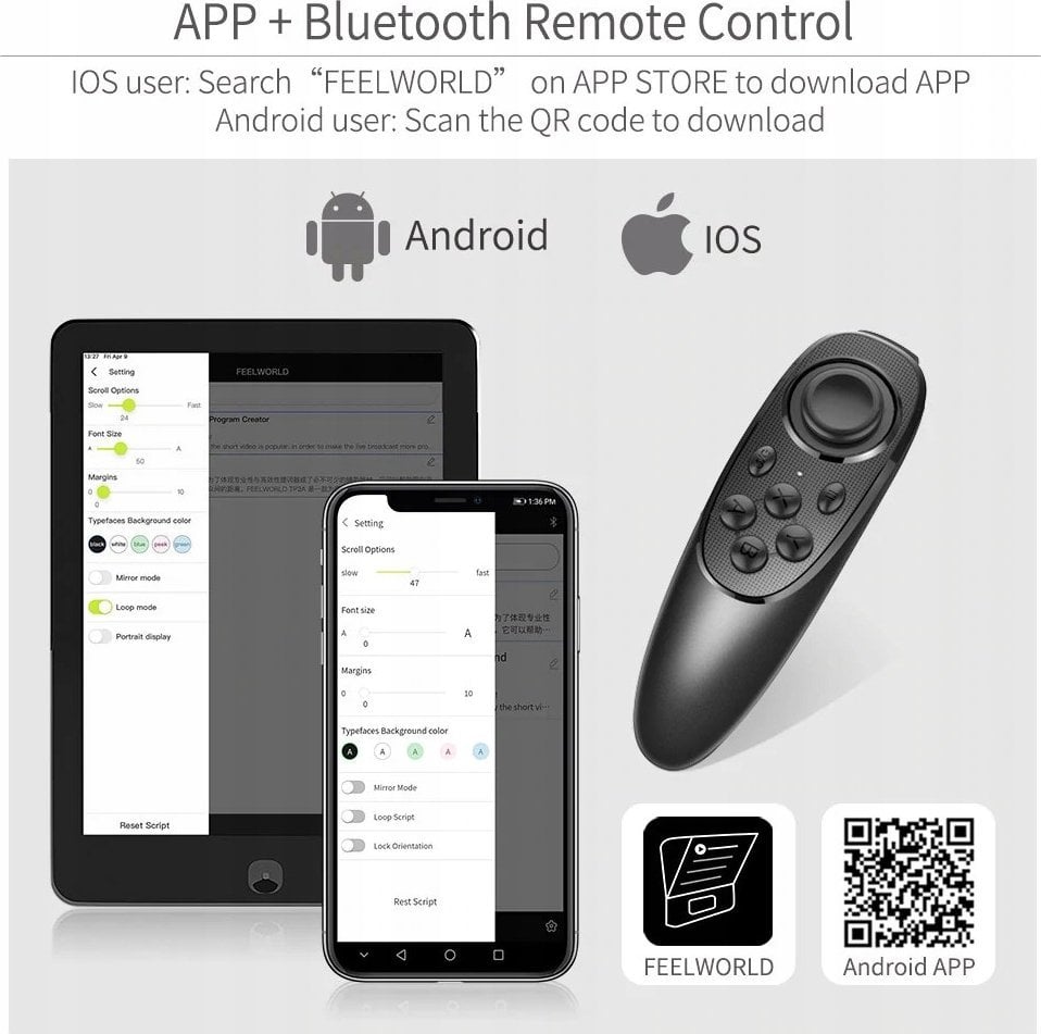 Teleprompter Feelworld TP10, deri në 10"