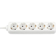 Zgjatës elektrik Bachmann B3812525, 5x Schuko, 5m, i bardhë