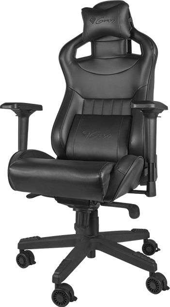 Karrige lojrash Genesis Nitro 950, ergonomike, me jastëkë memory foam, e zezë