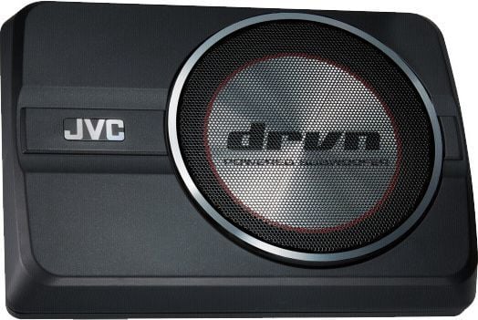 Nënwoofer veture JVC CW-DRA8, 250W, kompakt, i zi