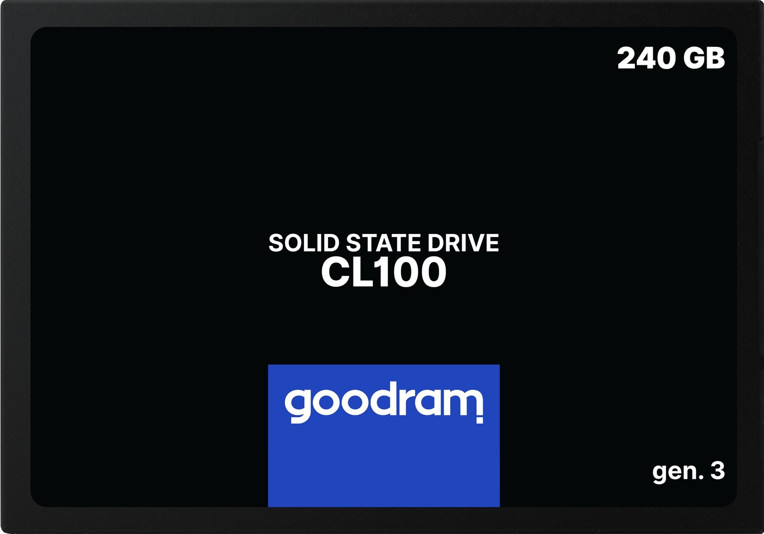 Disk SSD GoodRam CL100 Gen.3, 240GB, 2.5", SATA