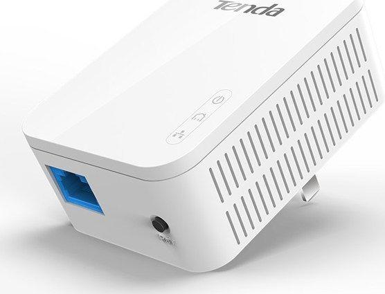 Поверлајн адаптер Тенда PH3, AV1000, гигабитен, бел