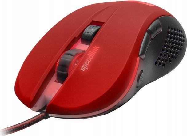Maus gaming Speedlink Torn, 3200dpi, me ndriçim, kuqezi