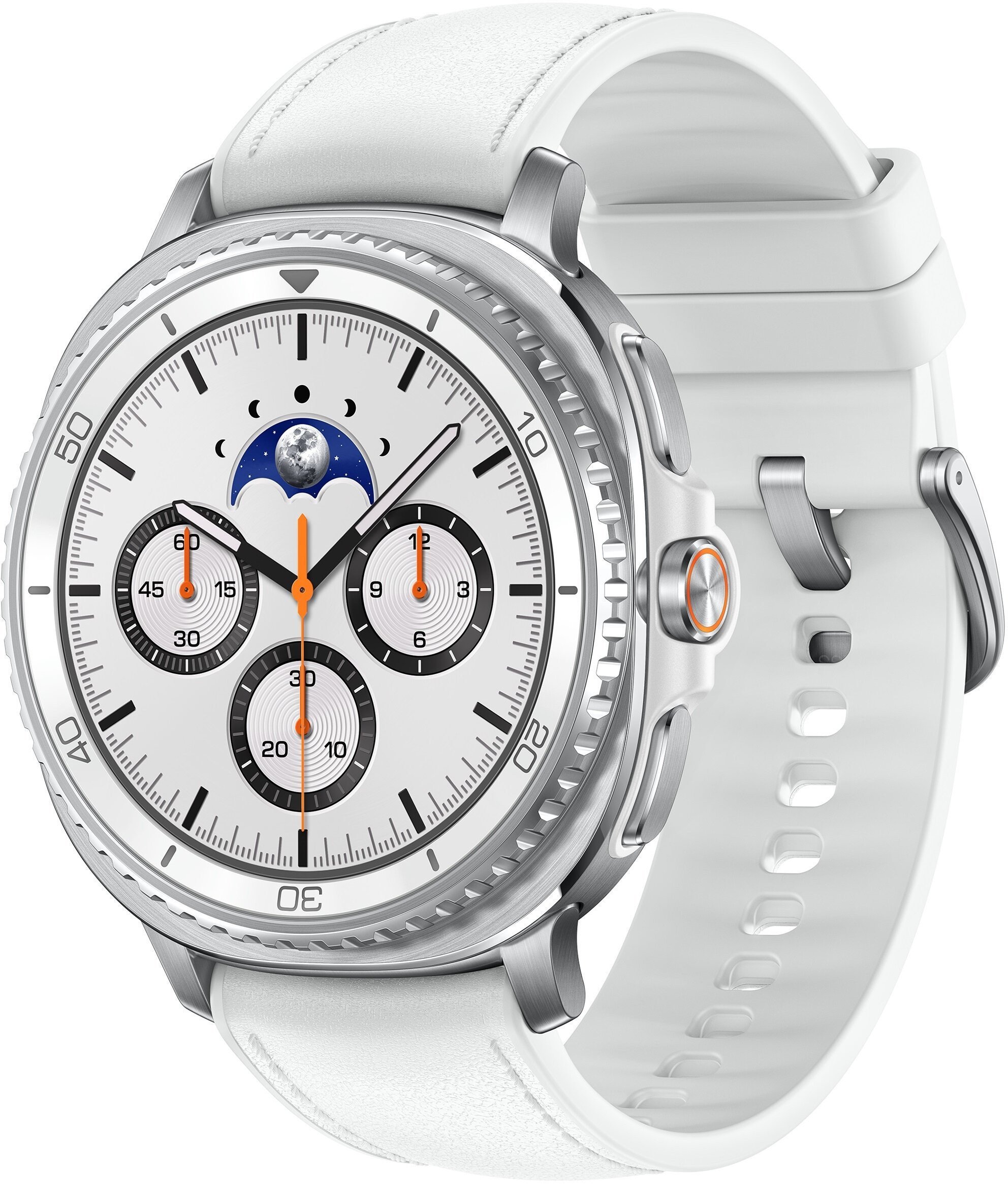 Orë inteligjente Samsung Galaxy Watch 8 Classic, 46mm, WiFi, argjendtë