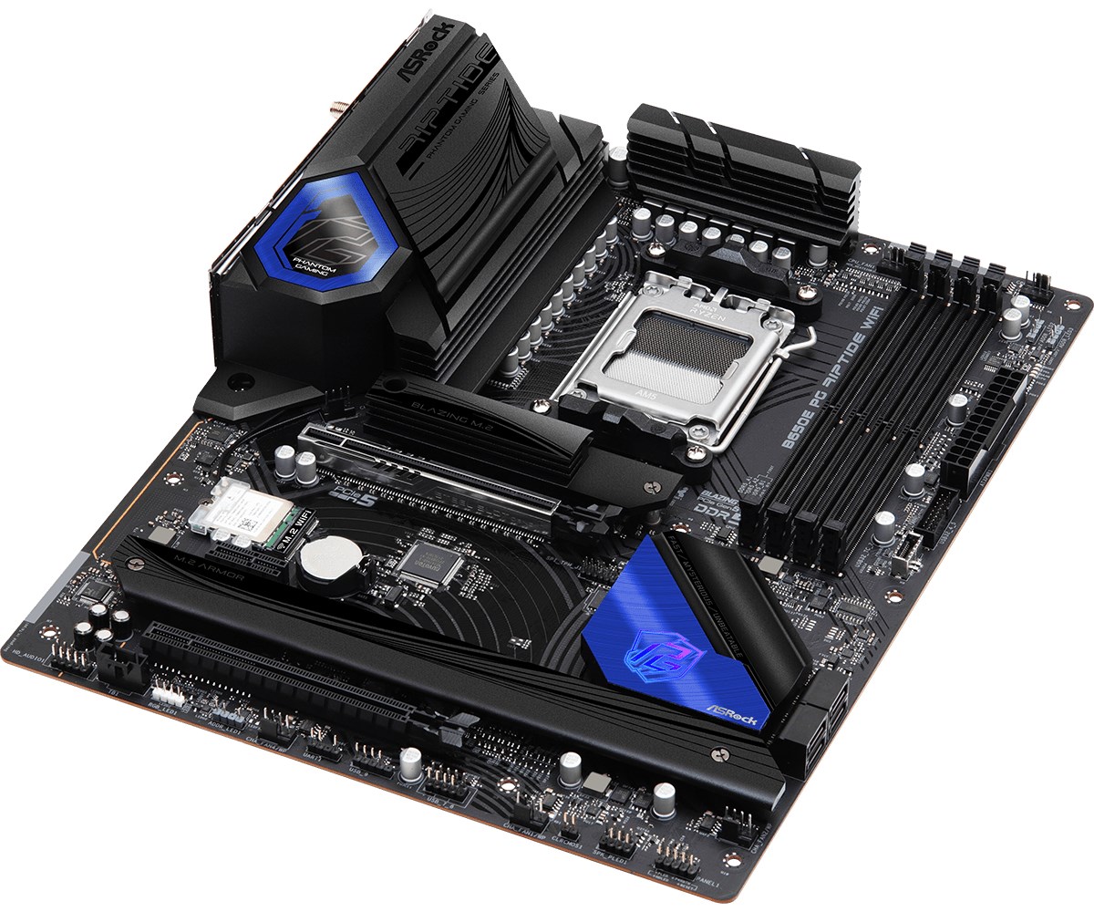 Pllakë amë Asrock B650E PG Riptide WiFi AMD B650 Socket AM5 ATX